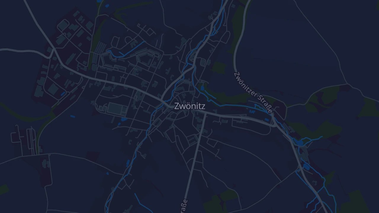 Karte von Zwönitz