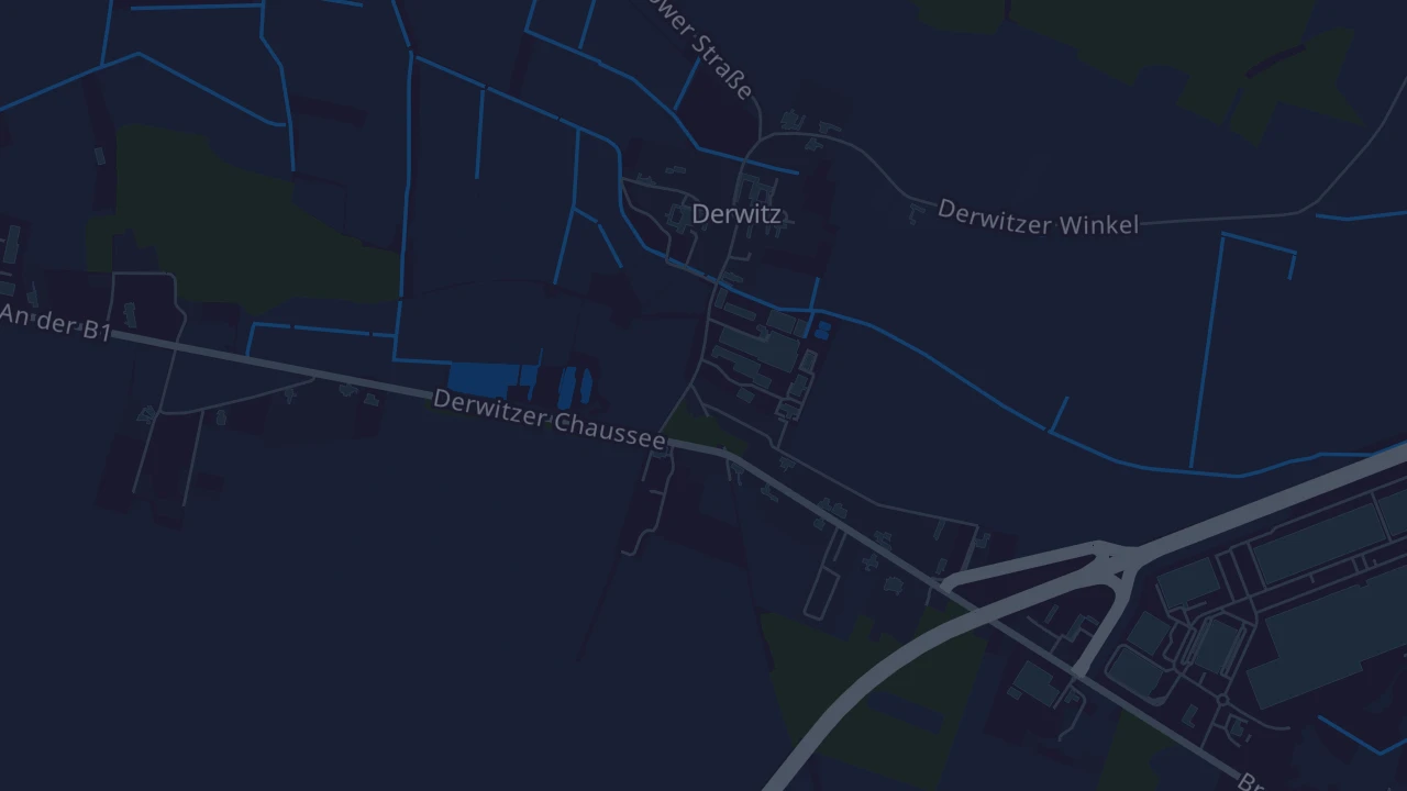 Karte von Werder (Havel)