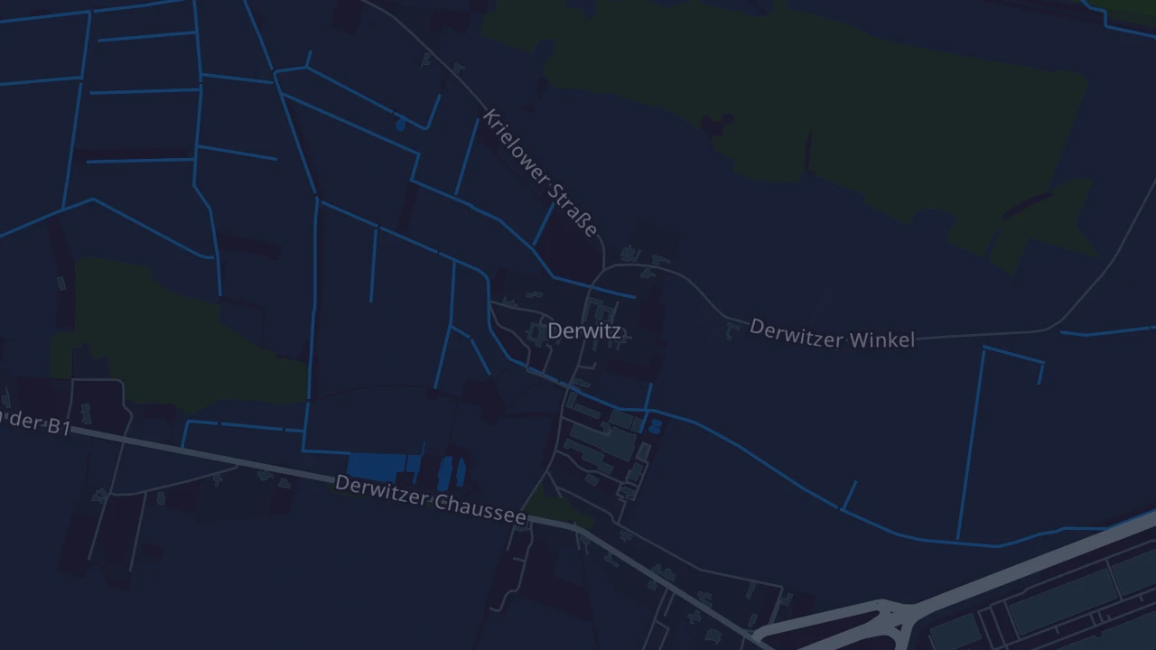 Karte von Werder (Havel)