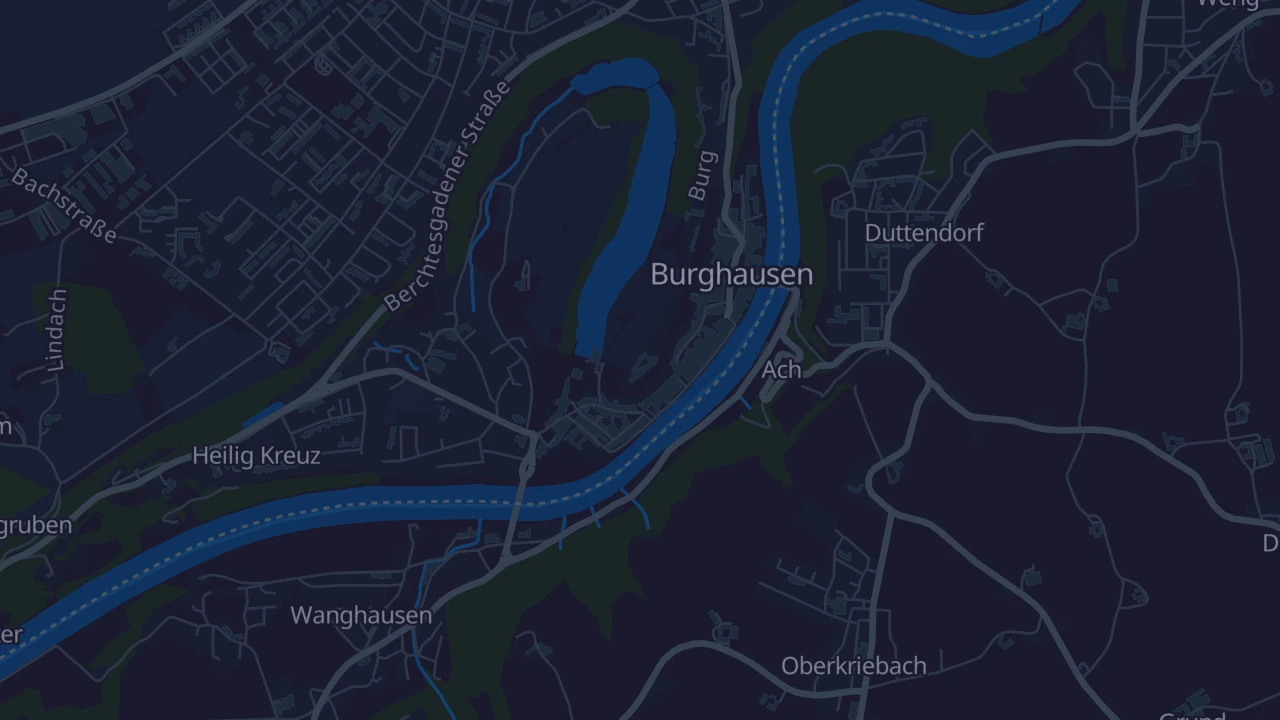 Karte von Burghausen