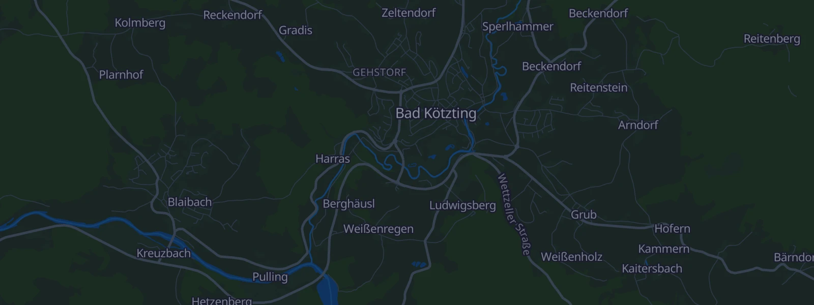 Karte von Bad Kötzting