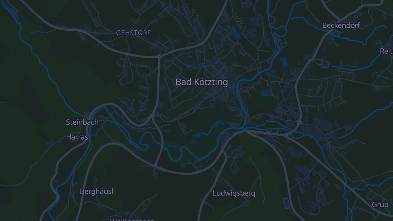 Karte von Bad Kötzting