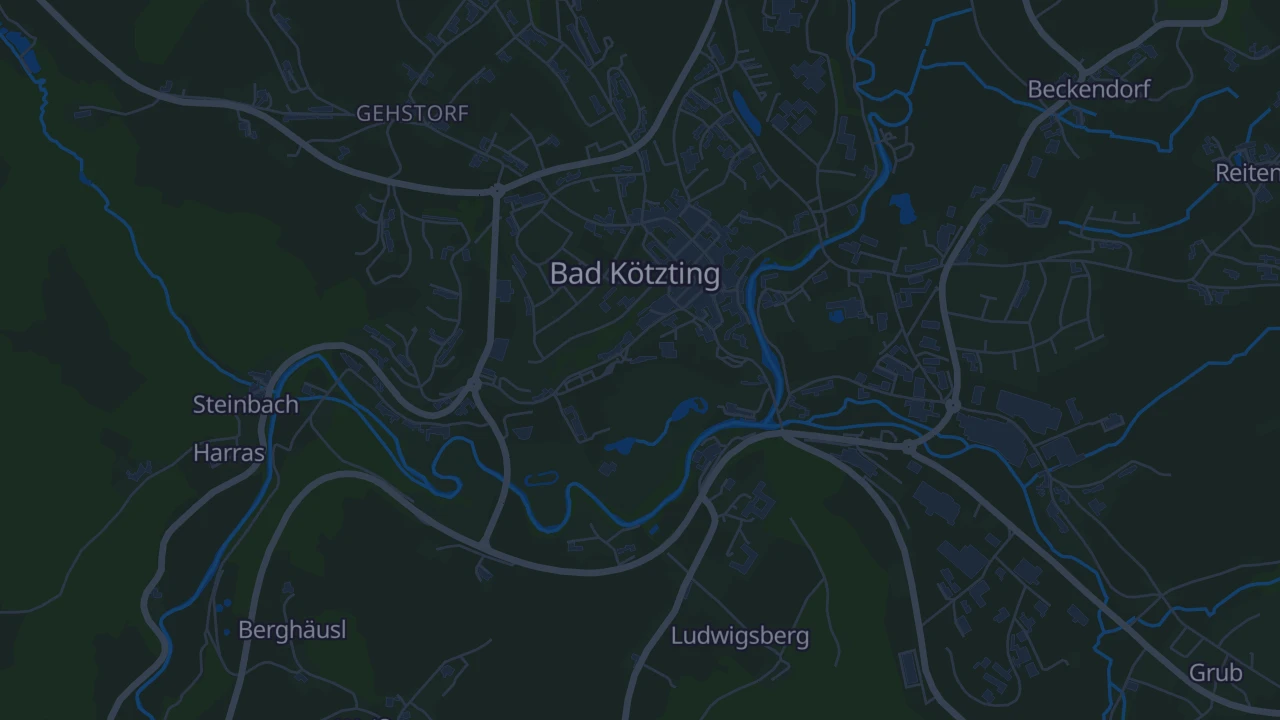 Karte von Bad Kötzting