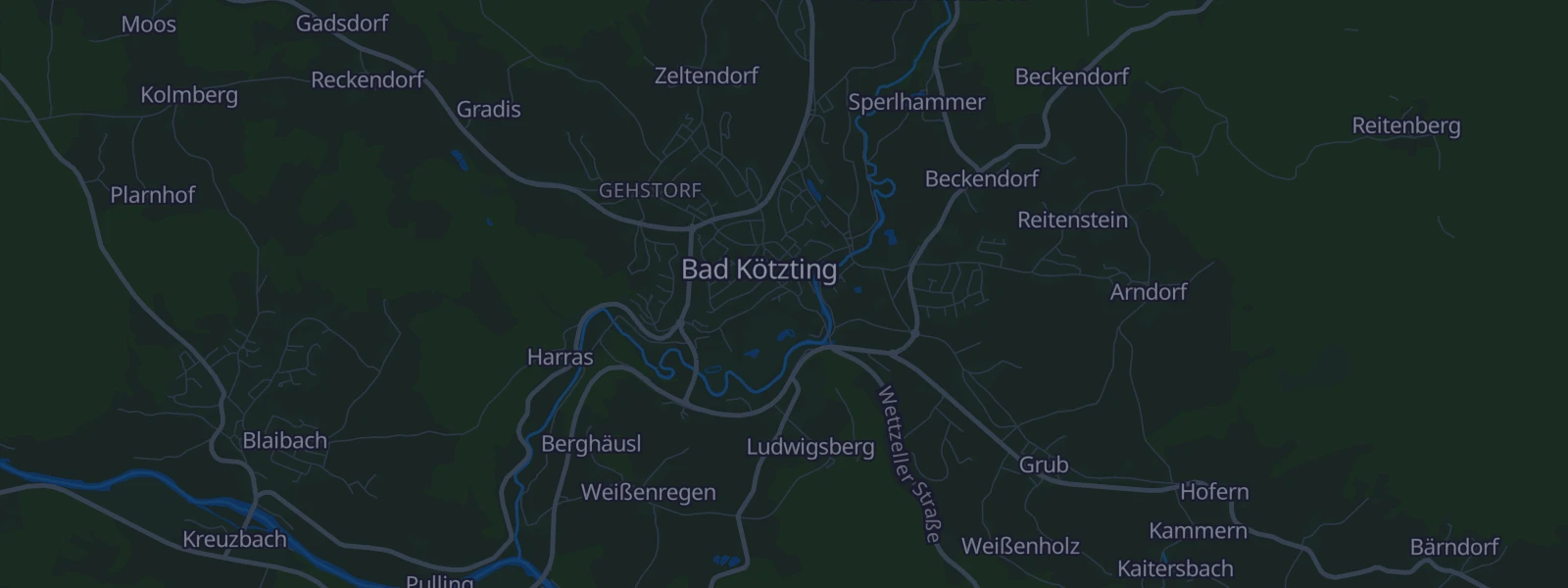 Karte von Bad Kötzting