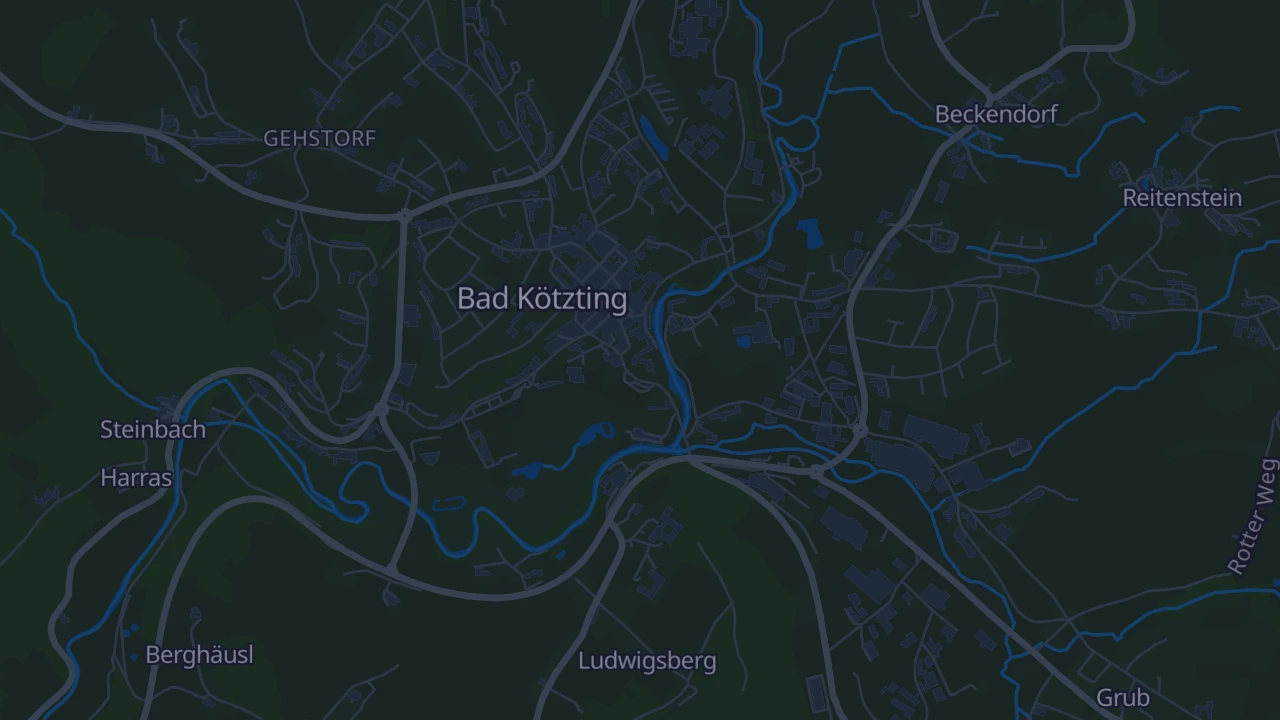 Karte von Bad Kötzting