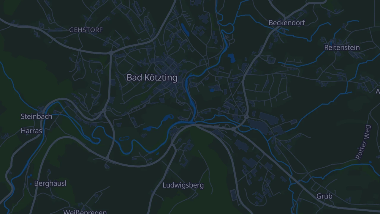 Karte von Bad Kötzting