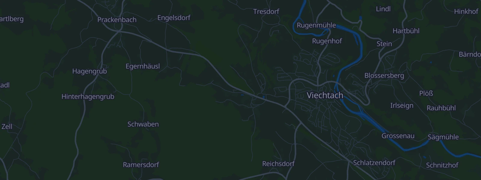 Karte von Viechtach