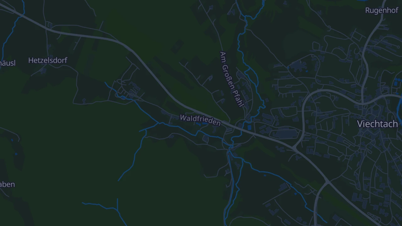 Karte von Viechtach