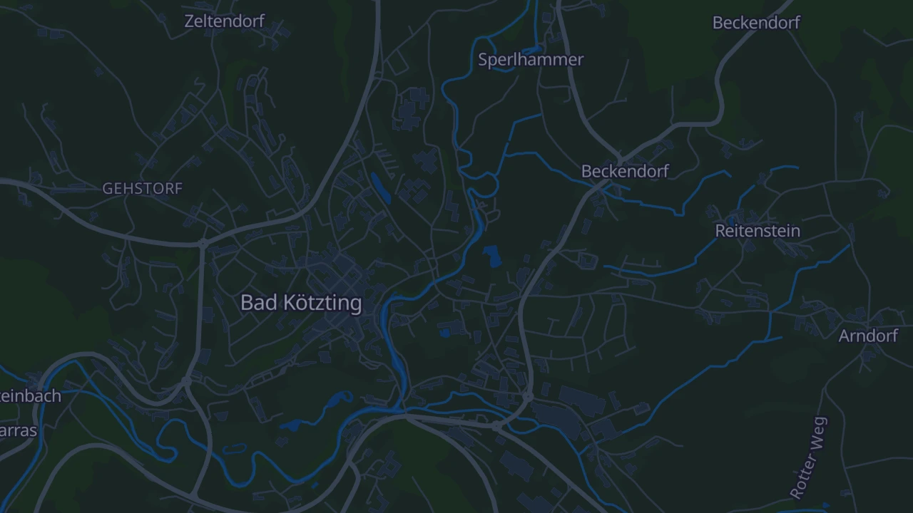 Karte von Bad Kötzting
