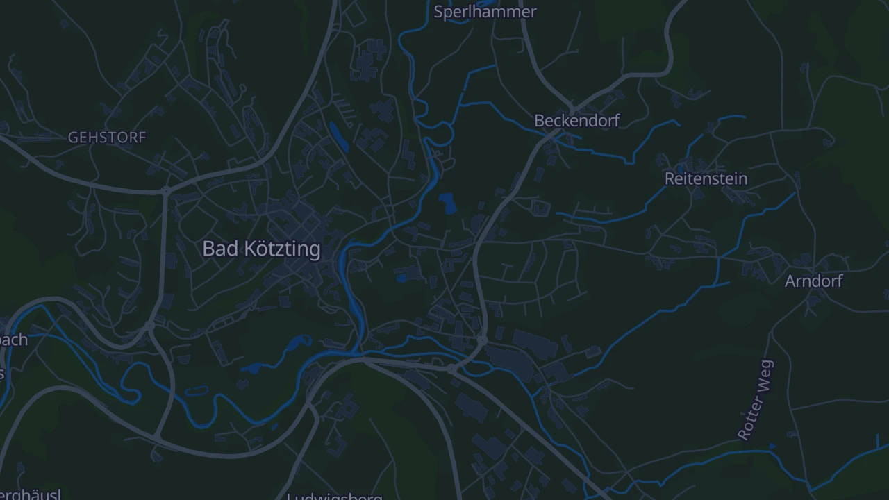 Karte von Bad Kötzting