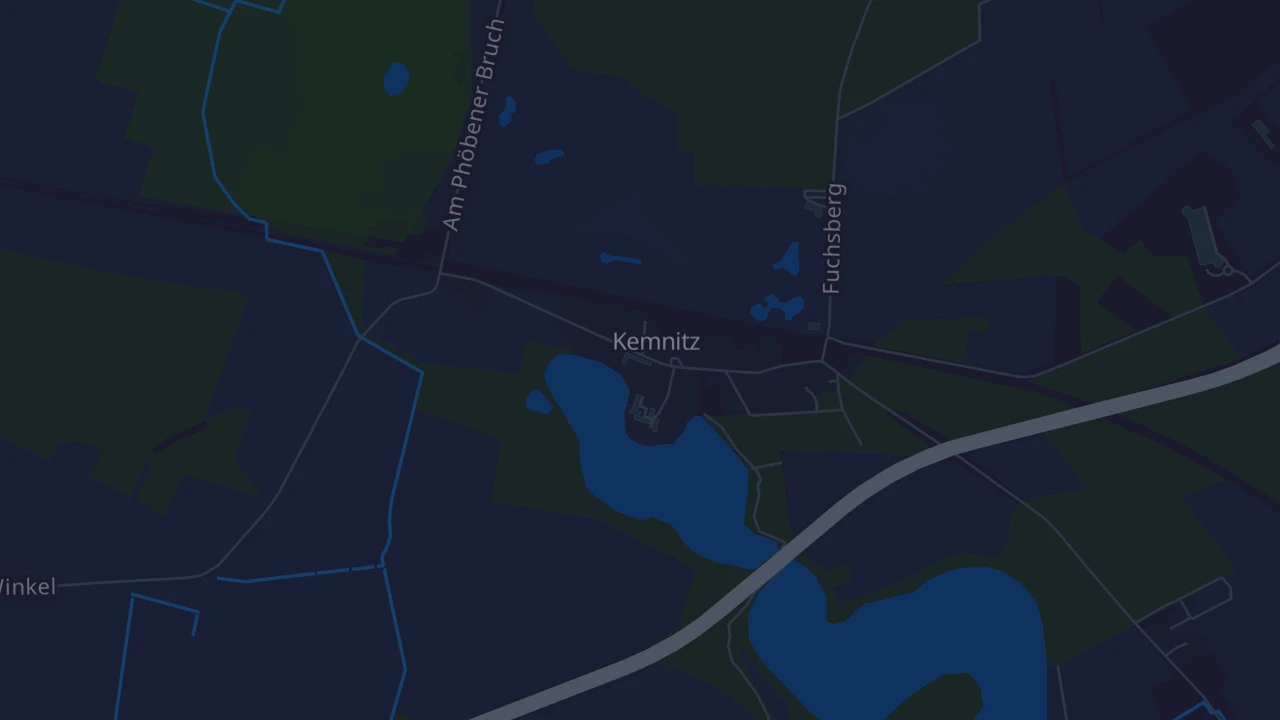 Karte von Werder (Havel)