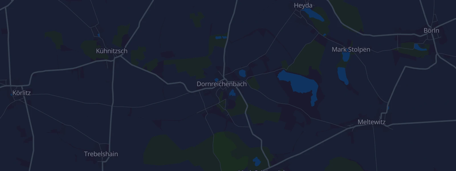 Karte von Lossatal