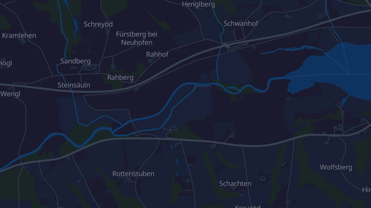 Karte von Hebertsfelden
