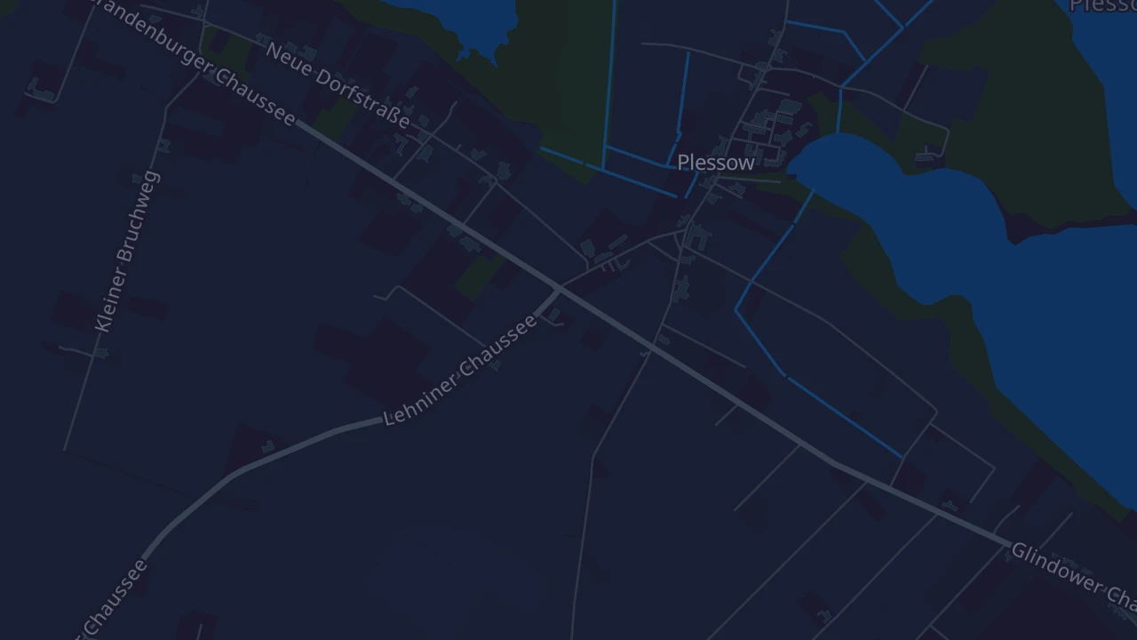 Karte von Werder (Havel)