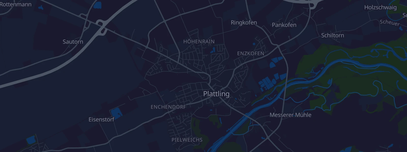 Karte von Plattling