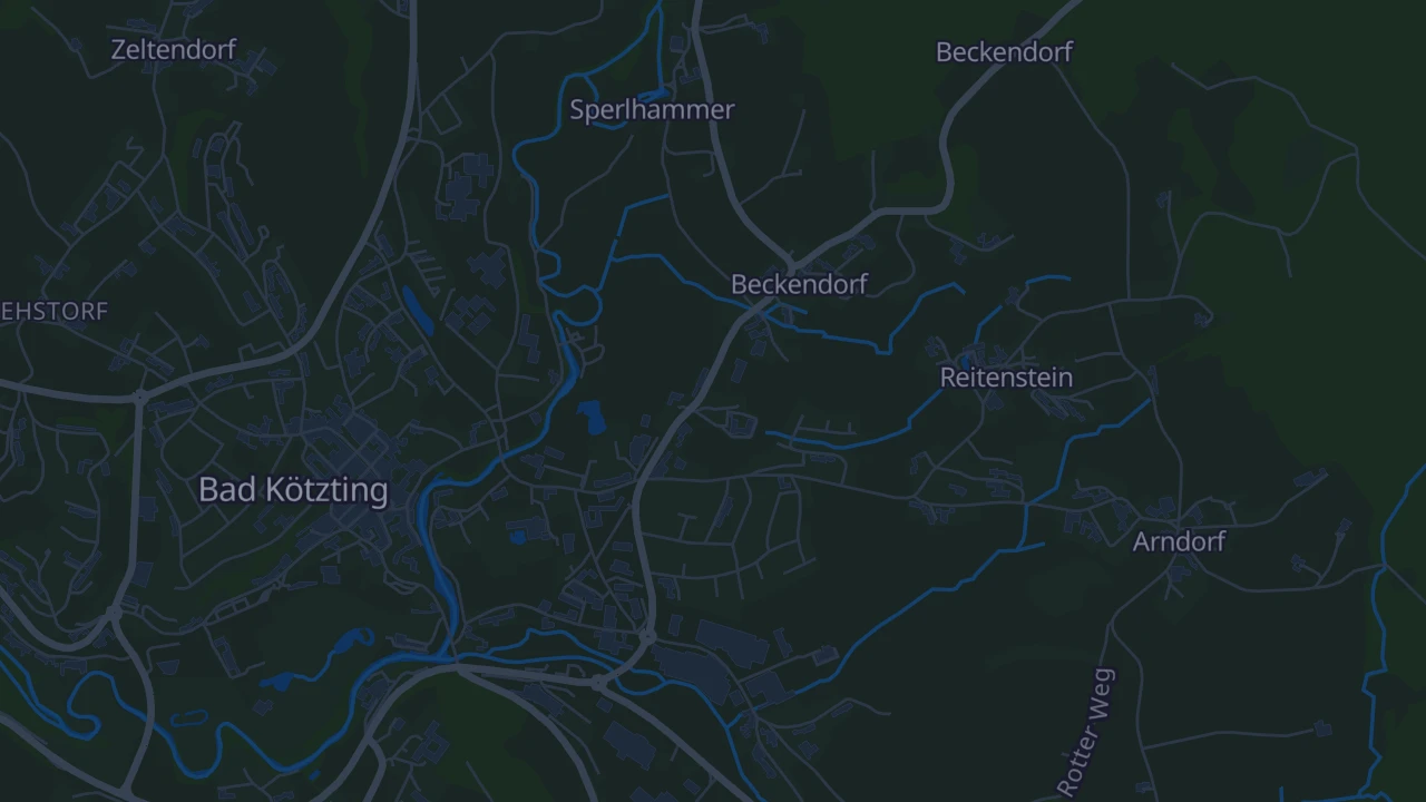 Karte von Bad Kötzting