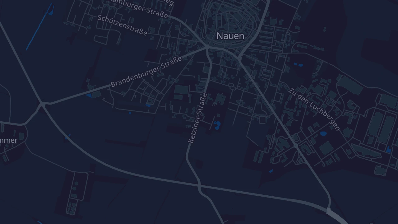 Karte von Nauen