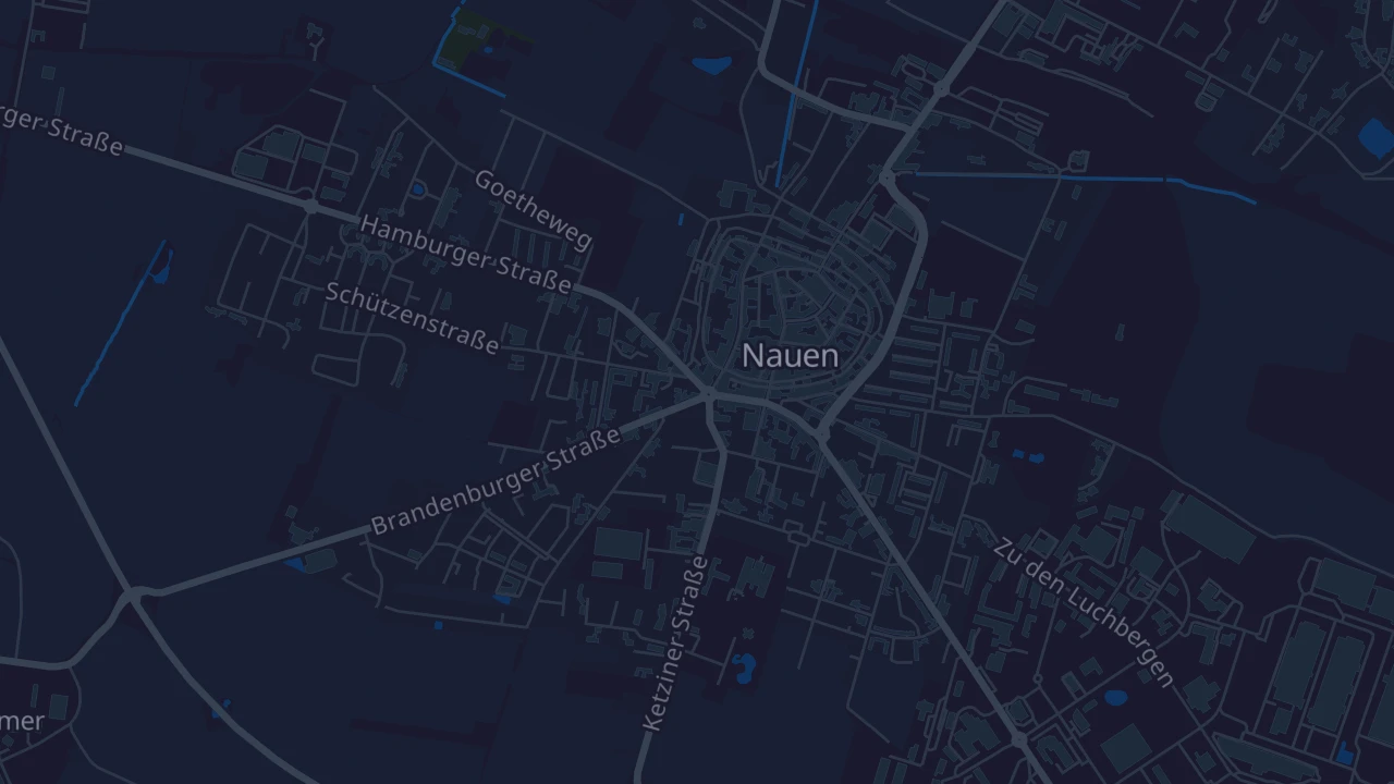 Karte von Nauen