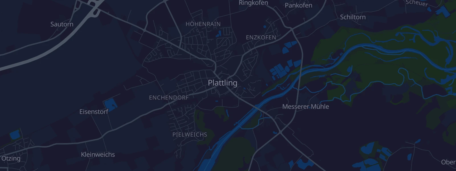 Karte von Plattling