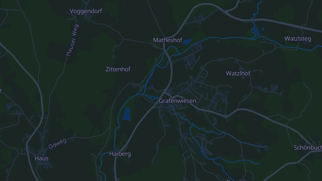 Karte von Grafenwiesen