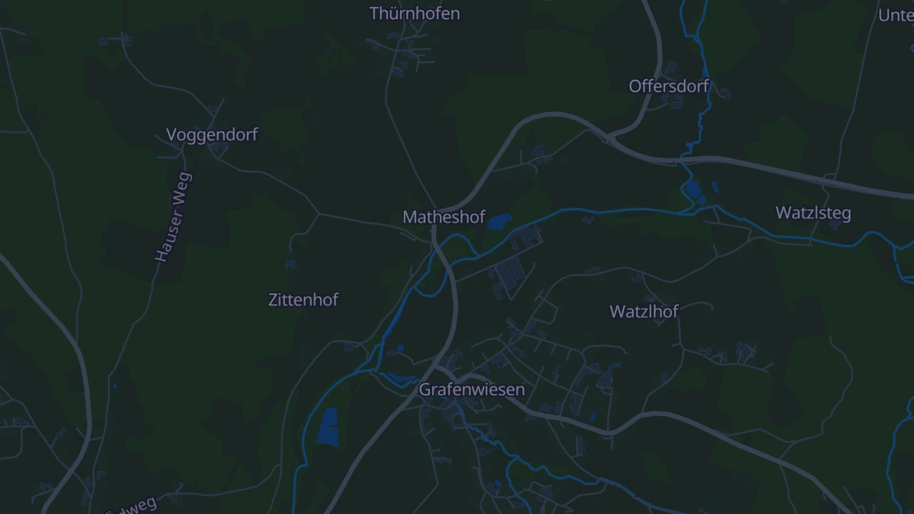 Karte von Grafenwiesen
