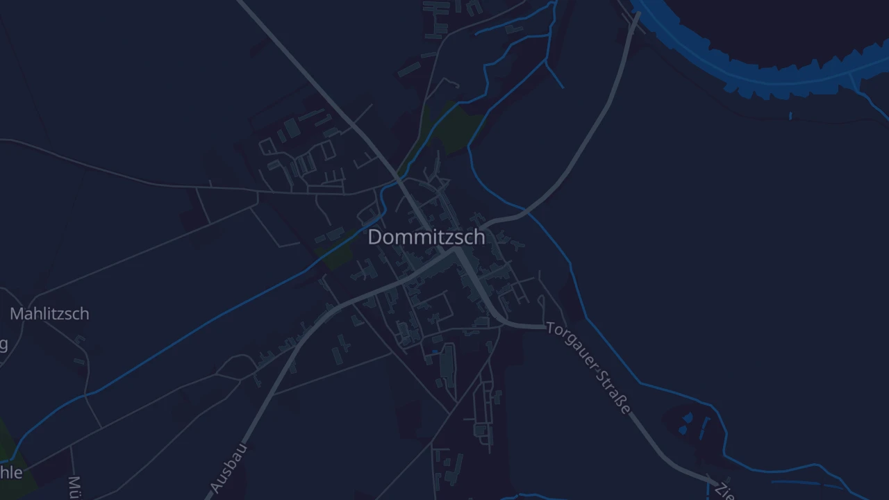 Karte von Dommitzsch