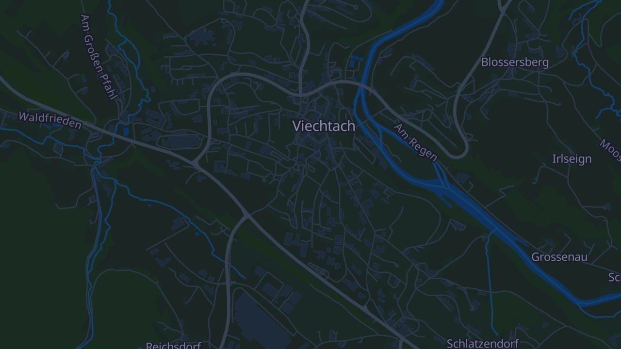 Karte von Viechtach