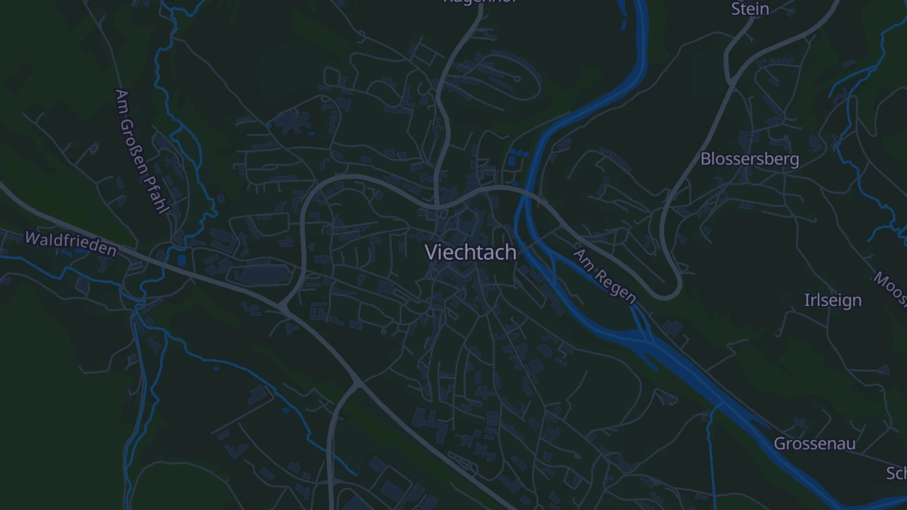Karte von Viechtach