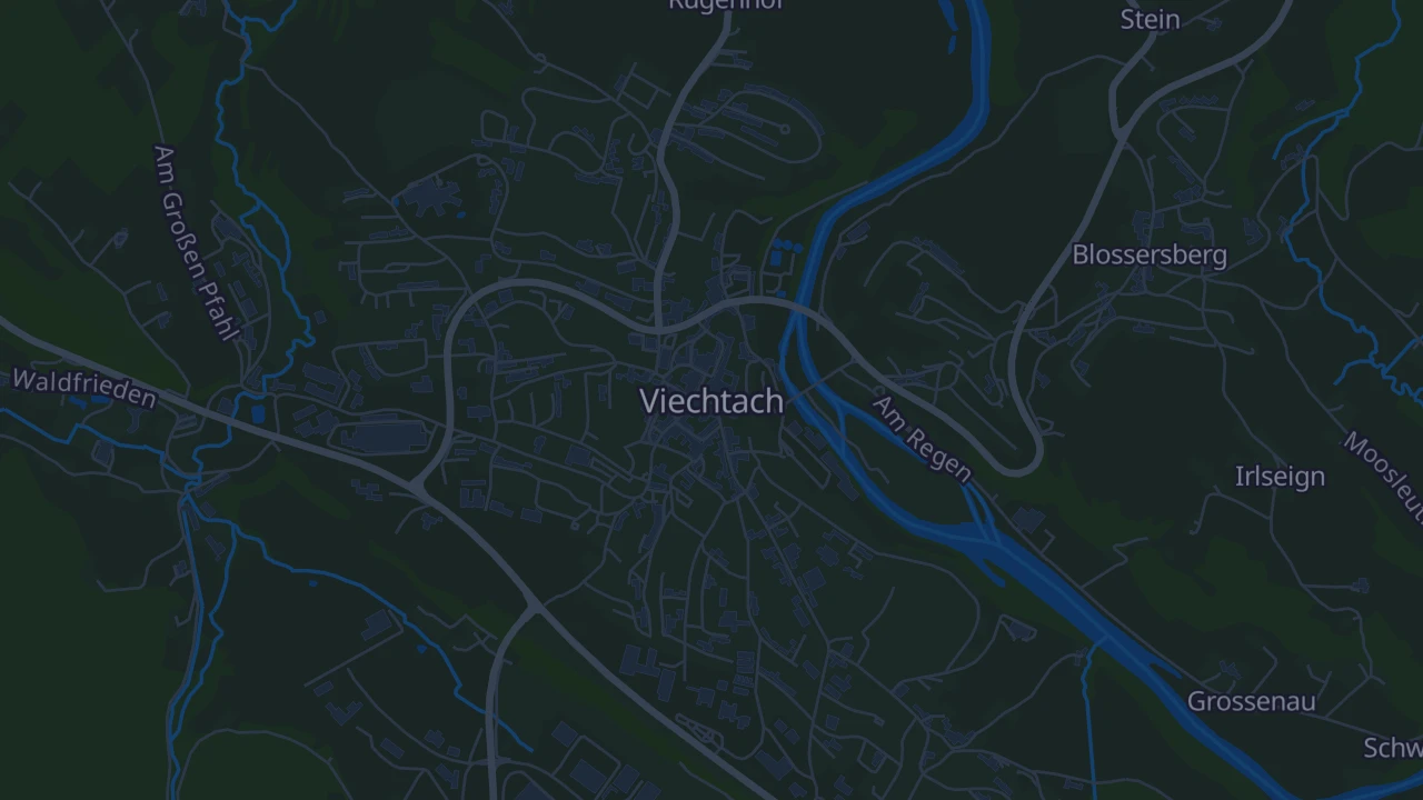 Karte von Viechtach