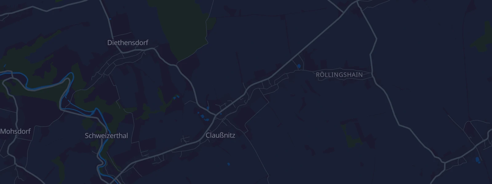 Karte von Claußnitz