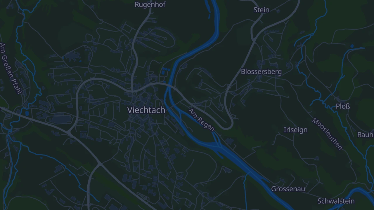 Karte von Viechtach