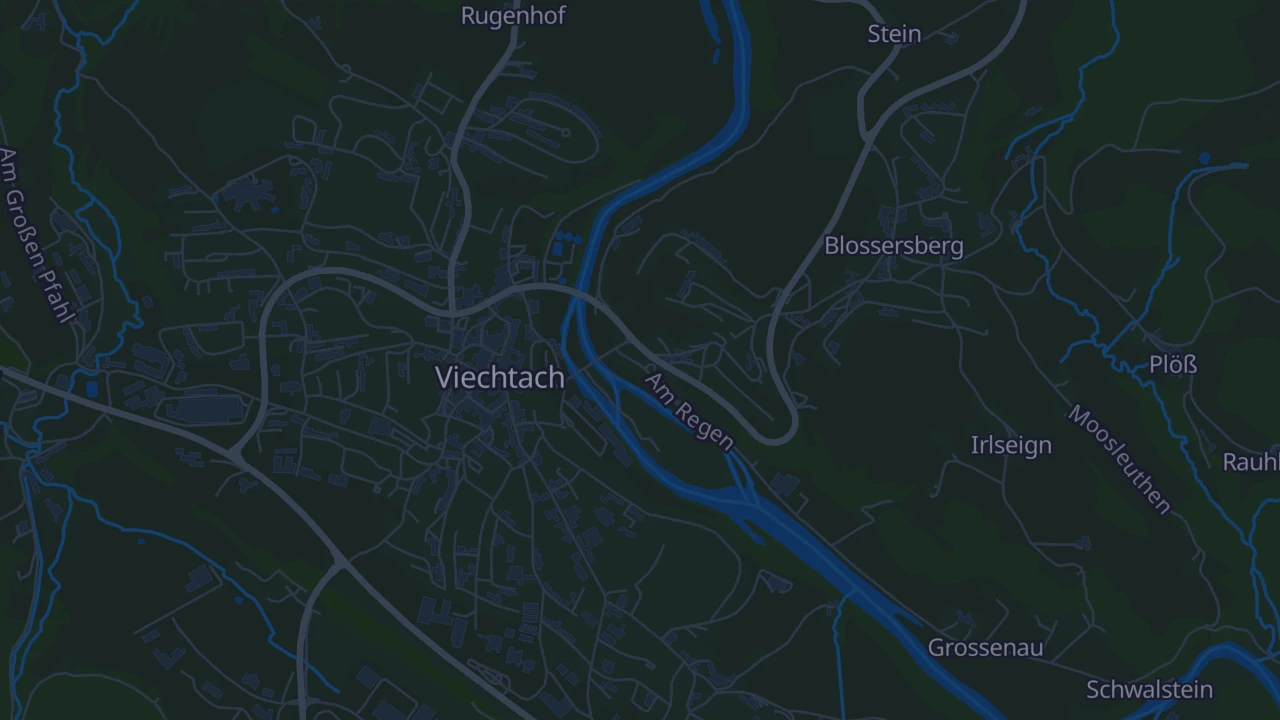 Karte von Viechtach