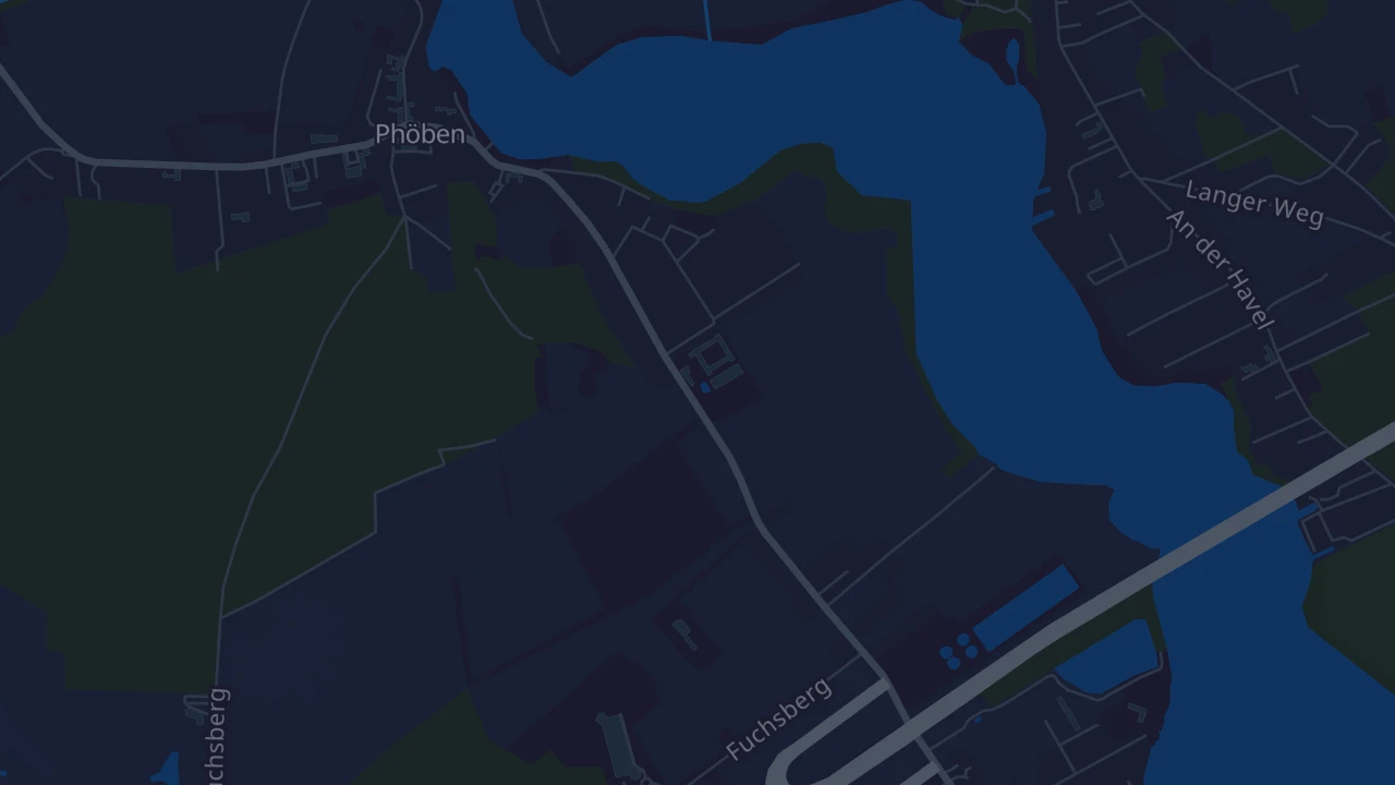 Karte von Werder (Havel)