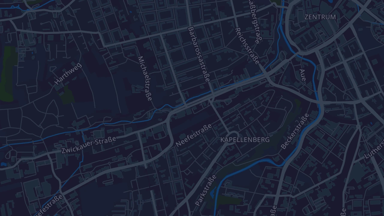 Karte von Chemnitz