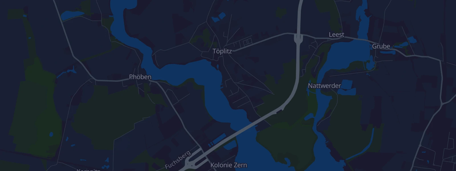 Karte von Werder (Havel)