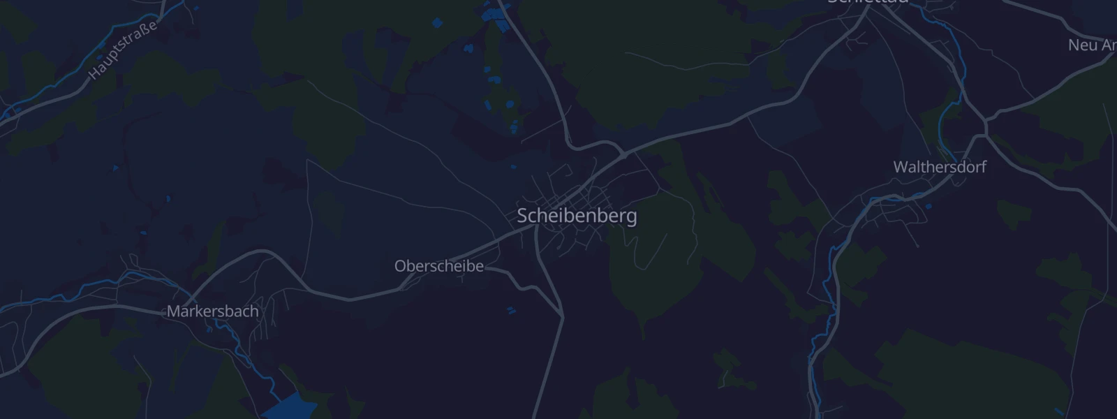 Karte von Scheibenberg