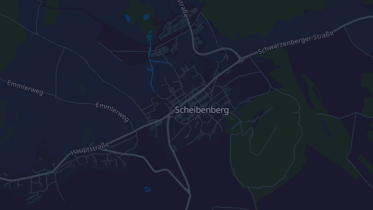 Karte von Scheibenberg