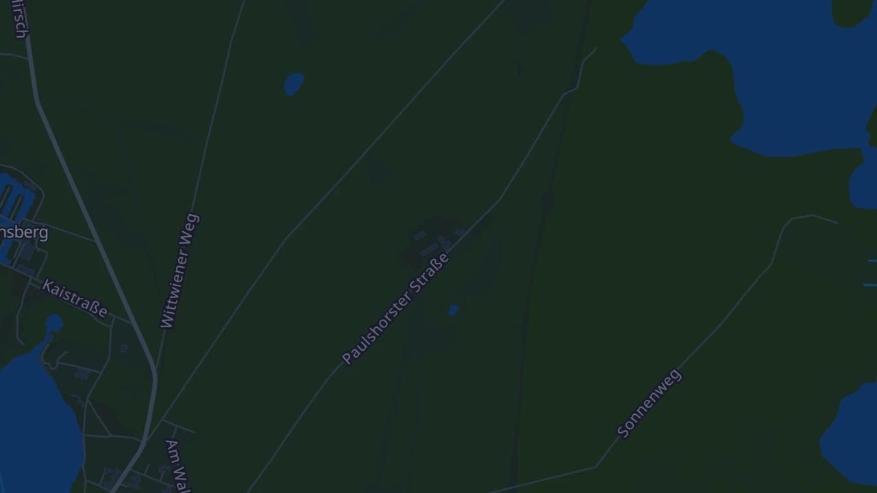 Karte von Rheinsberg