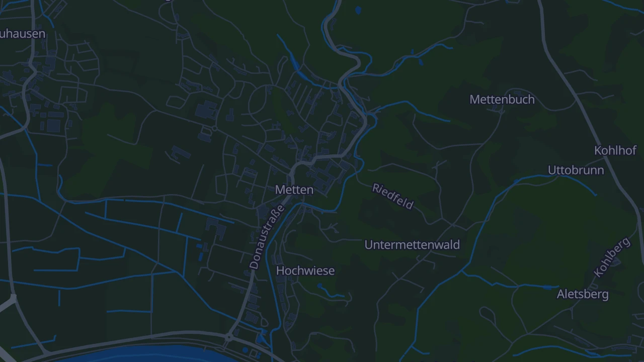 Karte von Metten