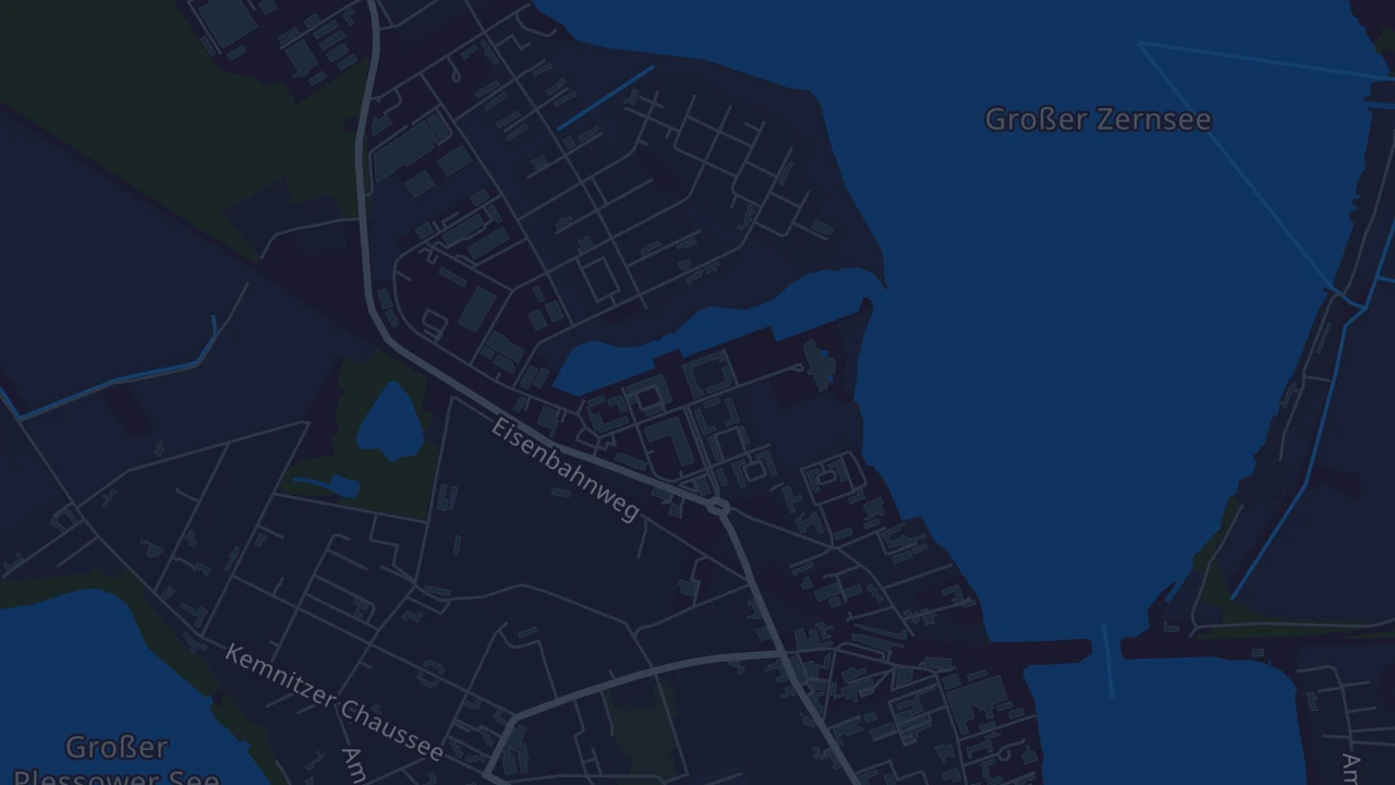 Karte von Werder (Havel)