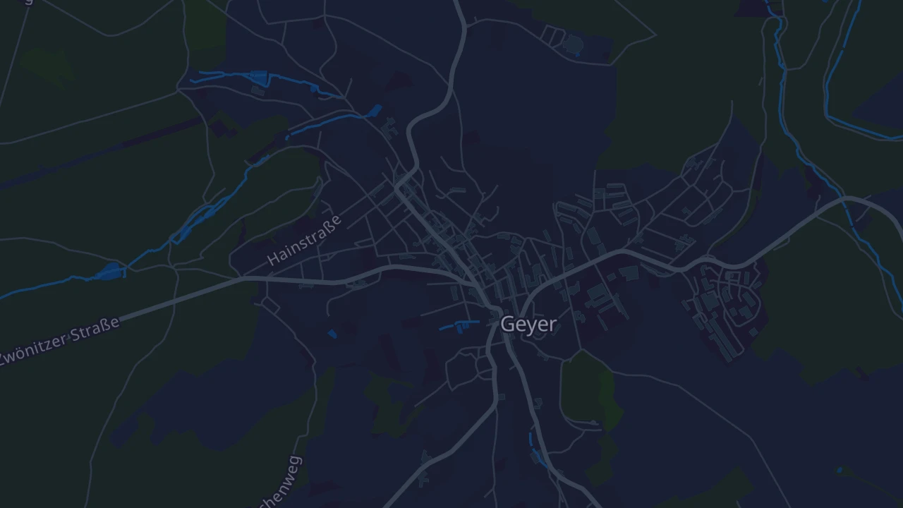 Karte von Geyer