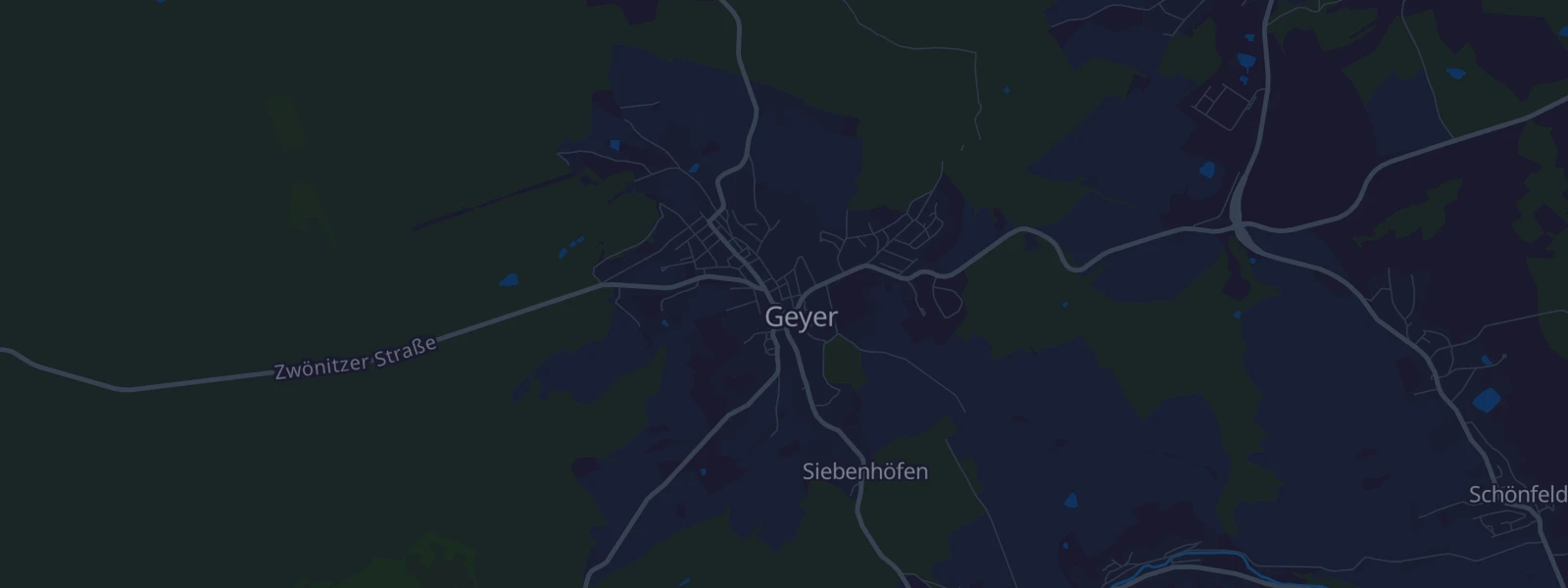 Karte von Geyer
