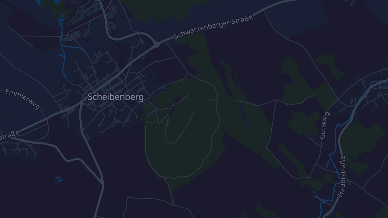 Karte von Scheibenberg
