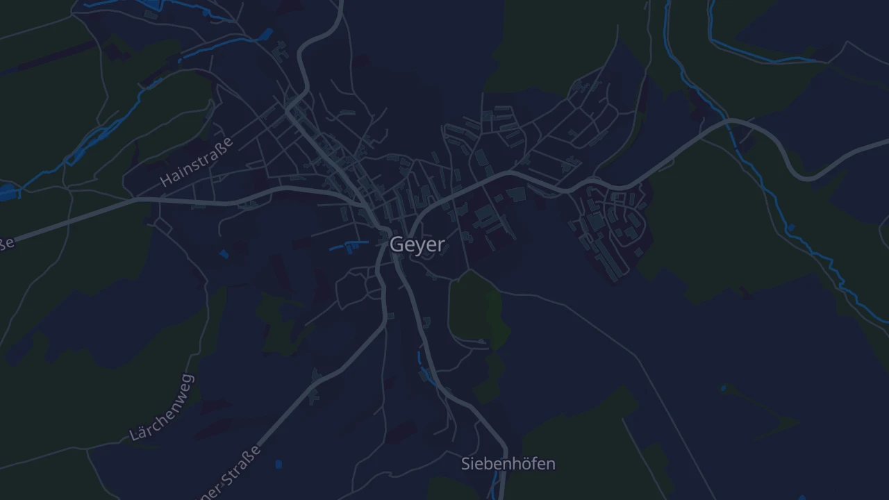 Karte von Geyer