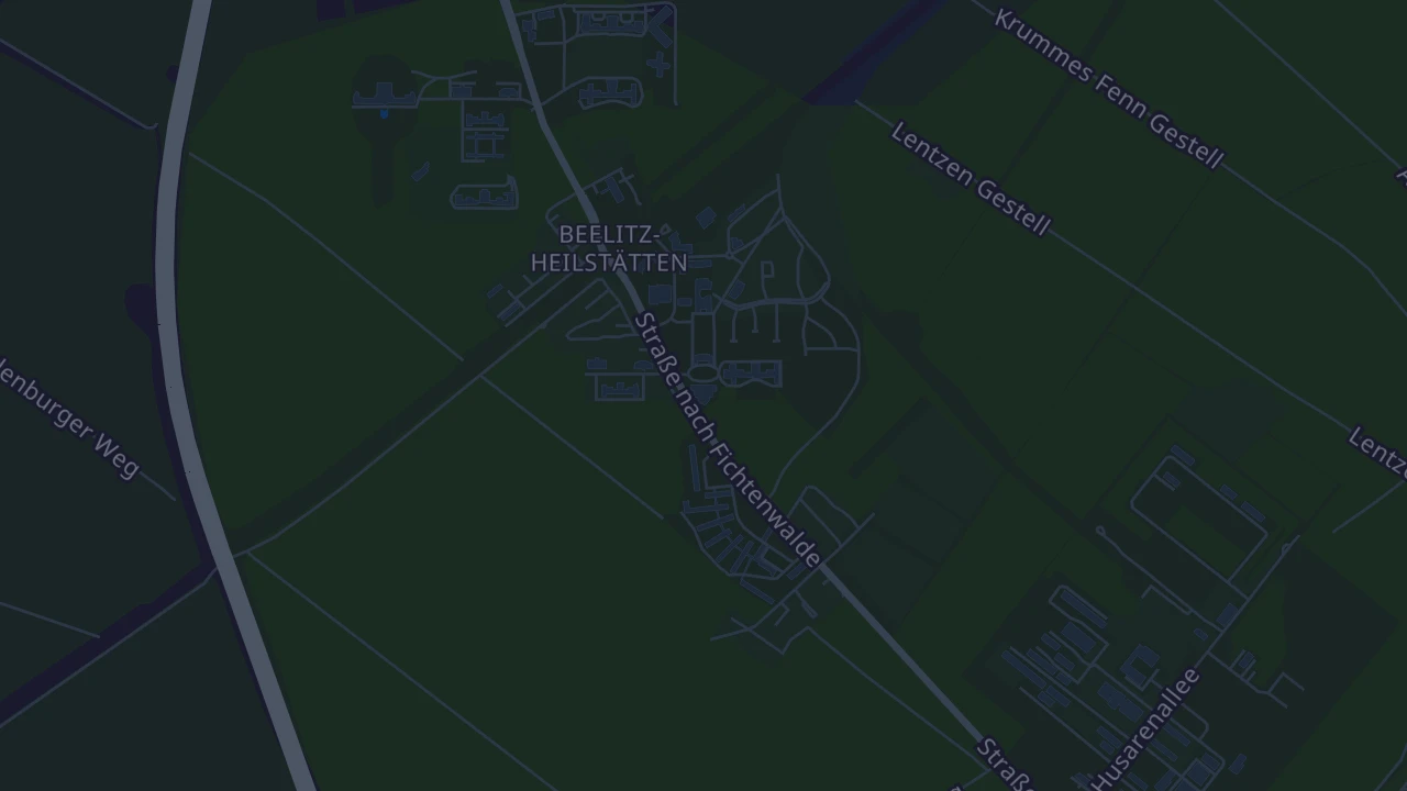 Karte von Beelitz