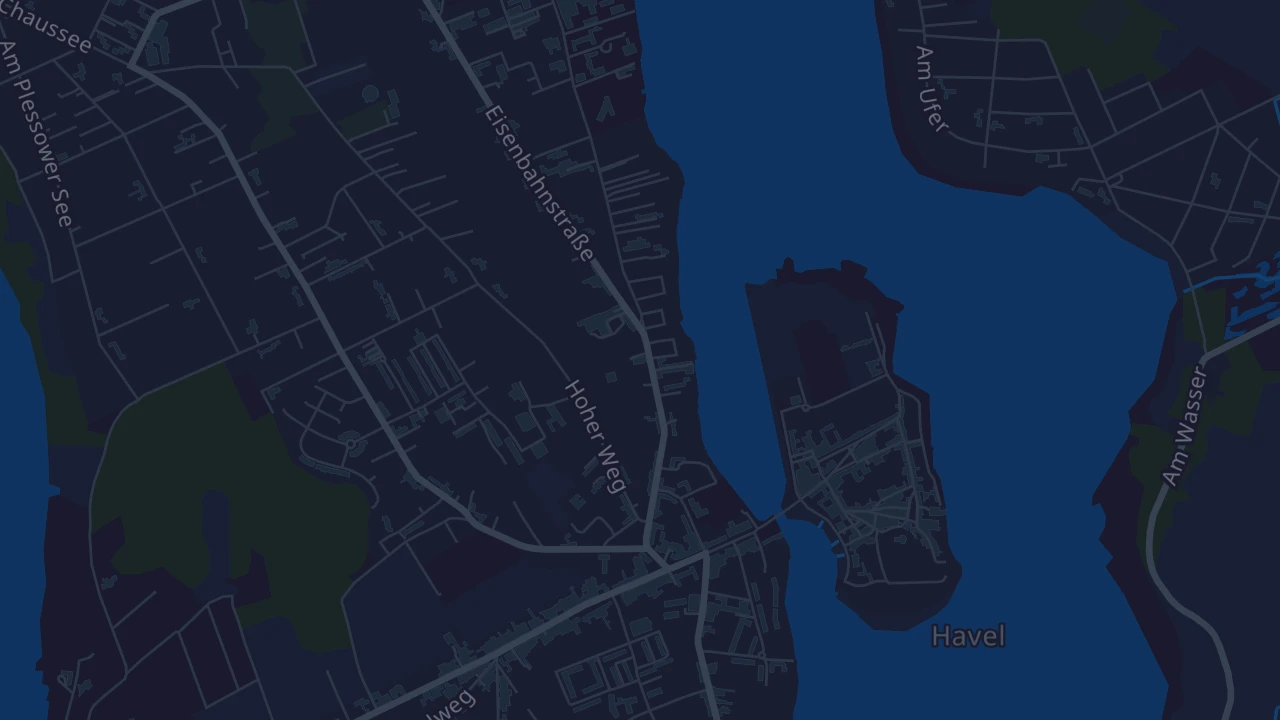 Karte von Werder (Havel)