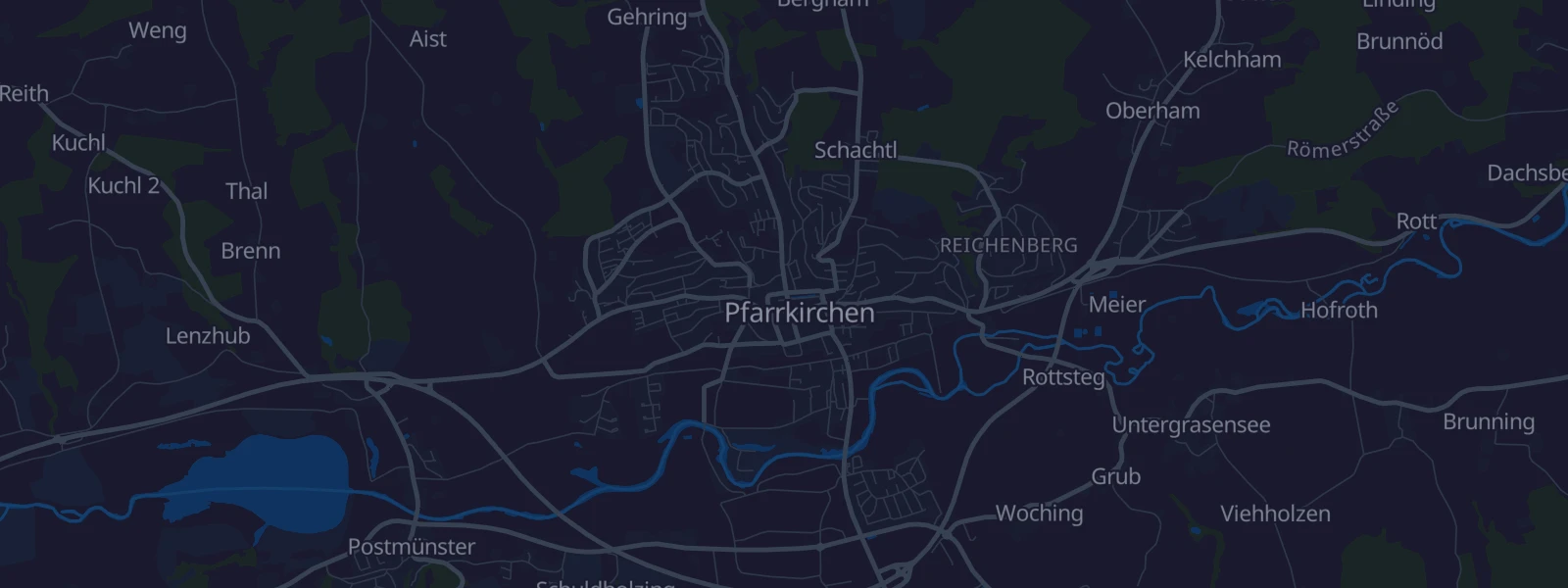 Karte von Pfarrkirchen