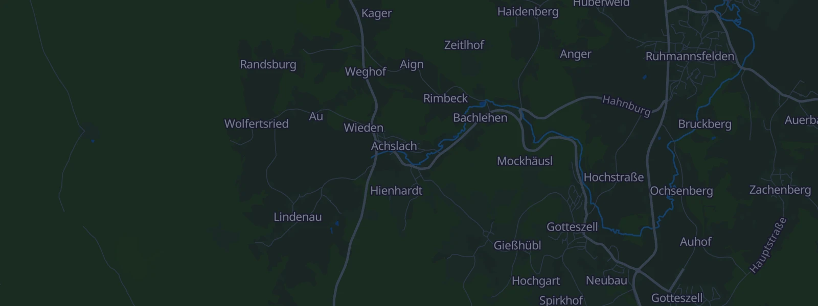 Karte von Achslach