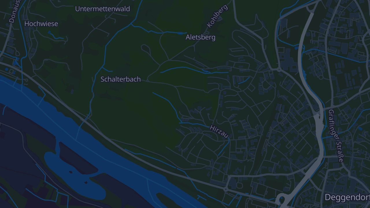Karte von Deggendorf