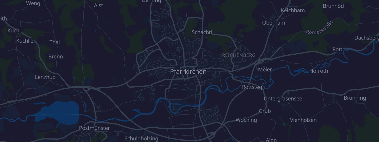 Karte von Pfarrkirchen